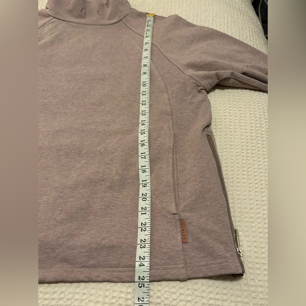 NWOT VARLEY Atlas Sweatshirt in Ash Rose - Picture 15 of 15